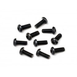 114761 - Tornillo cabeza de boton M2.5x6mm x10 uds.