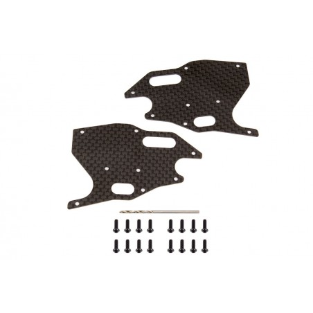 AS81418 - Graphite arm stiffener Front Associated RC8B3/3.1