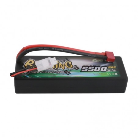 Bateria LiPo Gens Ace Bashing 7.4v 50C 5500mAh - Caja Dura