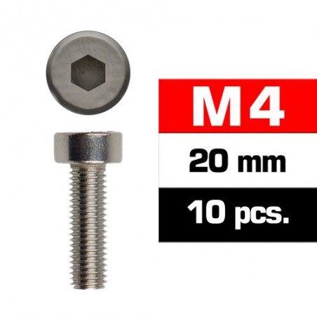M4X20 mm Cap Head Screws x10 pcs