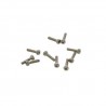 M2X8 mm Cap Head Screws x10 pcs