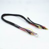 Charge cable Lead 2x2S 60 cm banana 4 and 5mm
