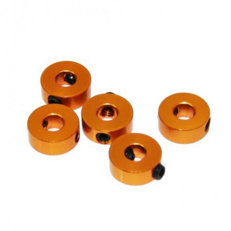 Prisioneros de 4 mm Aluminio Dorado x5 uds.