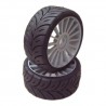1/8 GT Competition Super Soft PRE-MOUNTED Tires x2 pcs