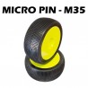 SP093M35 - Buggy 1/8 Tires - Micro Pin - M35 x2 pcs