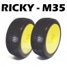 SP092M35 - Buggy 1/8 Tires - RICKY - M35 x2 pcs