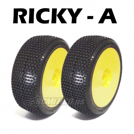 SP09220 - Ruedas TT 1/8 RICKY - Medias x2 uds.