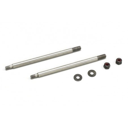 Rear Shock Shaft 63 mm KyoshoMP-9 x2 pcs