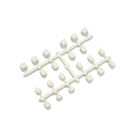 IF442W - Color Suspension Bush Set White Kyosho MP9