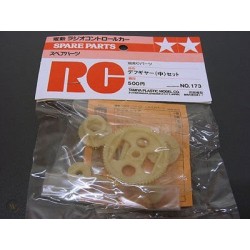 50173 - Set de engranajes diferencial Tamiya Porsche 956 Lotus 99t