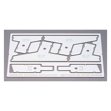 35187 - Aplicador de revestimiento Zimmerit Tamiya