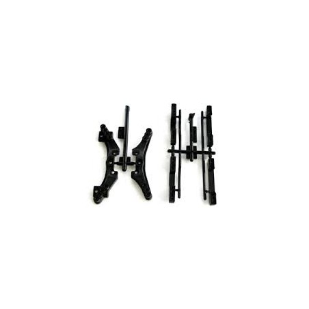 51209 - Partes plasticas M Torretas Tamiya TA05