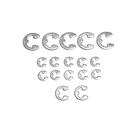 50380 - E Ring Set Tamiya