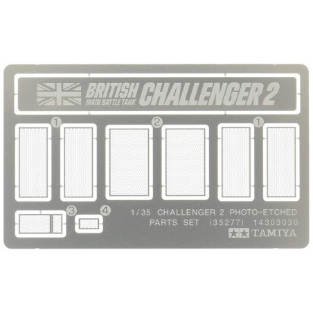 35277 - Challenger 2 Photo-Etched Parts Set