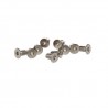 Tornillo avellanado 4x8 mm x10 uds.