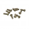 Tornillo boton 4x12 mm x10 uds.