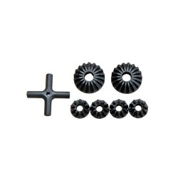 Differential gears and cross Shaft