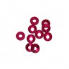 Aluminum M4 washer Pink x10 pcs