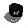 Gorra Mugen USA Negra - Plata