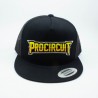 Gorra Procircuit original Snapback Trucker clasica Negra