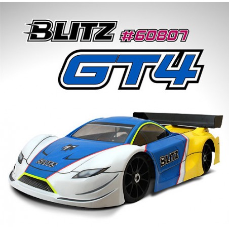 BLITZ GT4 Body with wing 1mm BL6080710