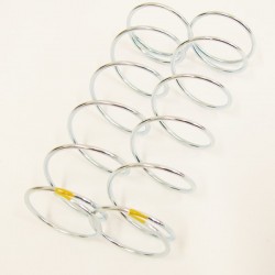 SWC-115106 SWORKz S350 BBS-L Shock Spring Soft Front YELLOW 75x1.4x6.75 - 1pr