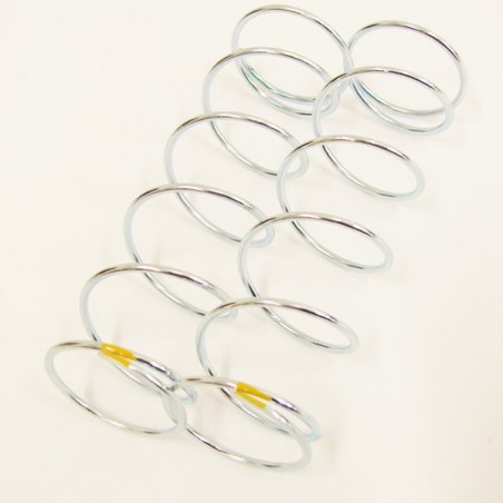 SWC-115106 SWORKz S350 BBS-L Shock Spring Soft Front YELLOW 75x1.4x6.75 - 1pr