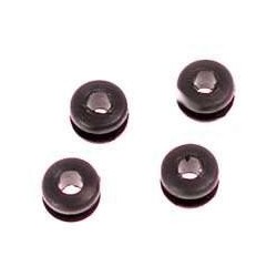 Juntas goma Negro x4 uds.