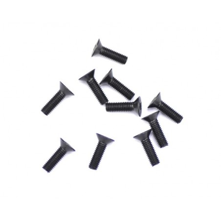 Tornillos allen cabeza avellanada M4x8mm x10 uds.