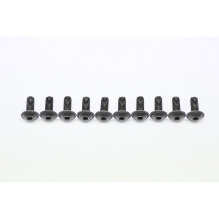 Allen screw Flanged round head M5x12 mm x10 pcs