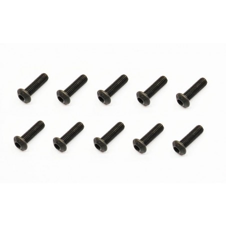 Allen screw round head M3x10 x10 pcs