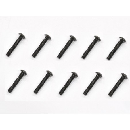 Allen screw round head M3x16 x10 pcs