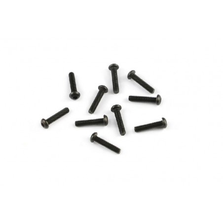 Tornillo allen cabeza boton M3x14mm x10 uds.