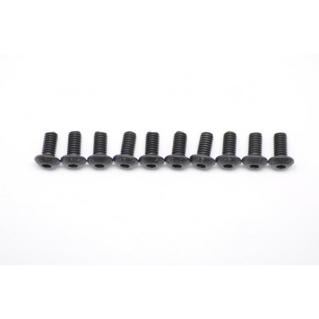 Allen screw round head M4x8 x10 pcs