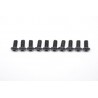 Allen screw round head M4x8 x10 pcs