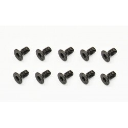 Tornillos allen cabeza avellanada M3x6mm x10 uds.