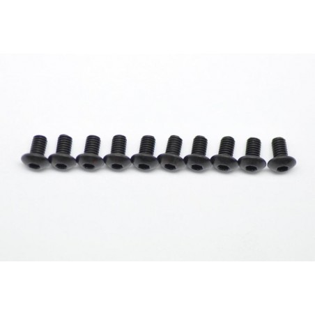 Tornillo allen cabeza boton M3x5mm x10 uds.