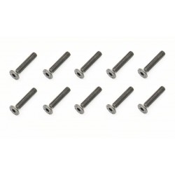 Tornillos allen cabeza avellanada M3x16mm x10 uds.