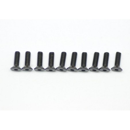 Allen screw countersunk M2.5x8 x10 pcs