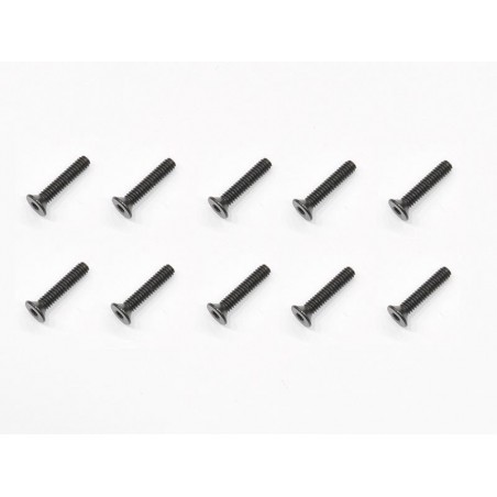 Allen screw countersunk M2x10 x10 pcs