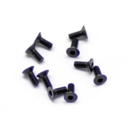 Tornillos allen cabeza avellanada M2.2x6mm x10 uds.