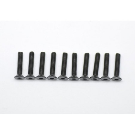 Allen screw countersunk M3x15 x10 pcs