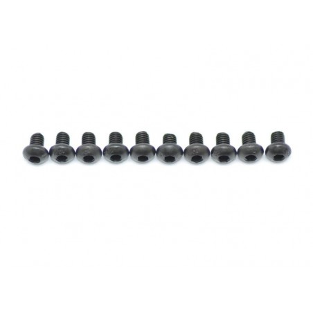 Allen Screw round head M3x4 x10 pcs