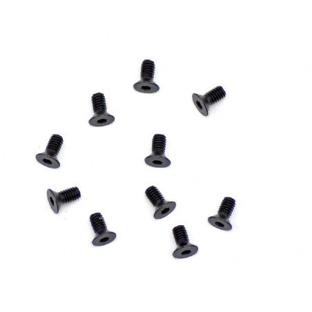 Tornillos allen cabeza avellanada M2.5x5mm x10 uds.
