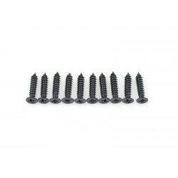 Tornillo philips cabeza avellanada ancha M2.5x12mm x10 uds.
