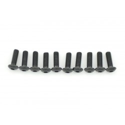 Tornillo allen cabeza boton M4x12mm x10 uds.