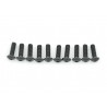 Allen screw round head M4x12 x10 pcs