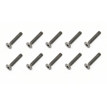 Allen screw countersunk M3x14 x10 pcs