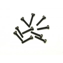 Tornillos allen cabeza cilindrica M2x10mm x10 uds.
