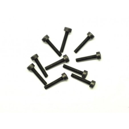Tornillos allen cabeza cilindrica M2x10mm x10 uds.